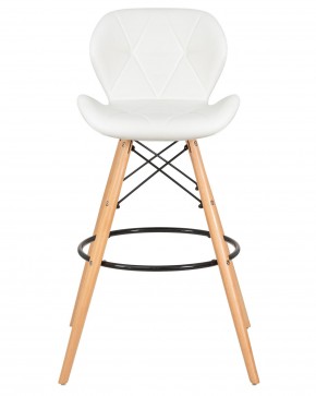 Стул барный DOBRIN BUTTERFLY BAR, ножки светлый бук, цвет белый в Игриме - igrim.ok-mebel.com | фото 7