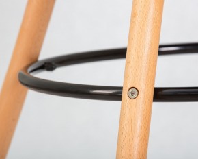 Стул барный DOBRIN BUTTERFLY BAR, ножки светлый бук, цвет чёрный в Игриме - igrim.ok-mebel.com | фото 11