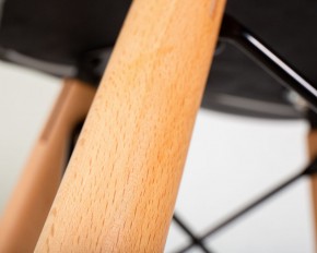 Стул барный DOBRIN BUTTERFLY BAR, ножки светлый бук, цвет чёрный в Игриме - igrim.ok-mebel.com | фото 12