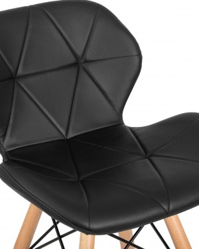 Стул барный DOBRIN BUTTERFLY BAR, ножки светлый бук, цвет чёрный в Игриме - igrim.ok-mebel.com | фото 8