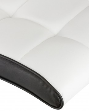 Стул барный DOBRIN CANDY, бело-чёрный в Игриме - igrim.ok-mebel.com | фото 7