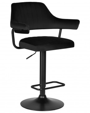 Стул барный DOBRIN CHARLY BLACK, черный велюр (MJ9-101) в Игриме - igrim.ok-mebel.com | фото 2