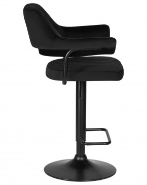 Стул барный DOBRIN CHARLY BLACK, черный велюр (MJ9-101) в Игриме - igrim.ok-mebel.com | фото 3