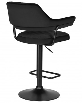 Стул барный DOBRIN CHARLY BLACK, черный велюр (MJ9-101) в Игриме - igrim.ok-mebel.com | фото 4
