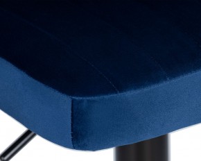 Стул барный DOBRIN CHARLY BLACK, синий велюр (MJ9-117) в Игриме - igrim.ok-mebel.com | фото 8