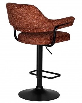 Стул барный DOBRIN CHARLY BLACK, терракотовый твид (LEO56) в Игриме - igrim.ok-mebel.com | фото 4