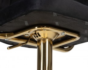 Стул барный DOBRIN CHARLY GOLD, черный велюр (MJ9-101) в Игриме - igrim.ok-mebel.com | фото 10
