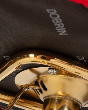 Стул барный DOBRIN CHARLY GOLD, красный велюр (MJ9-45) в Игриме - igrim.ok-mebel.com | фото 10