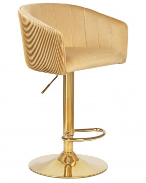 Стул барный DOBRIN DARCY GOLD, песочный велюр (1922-3) в Игриме - igrim.ok-mebel.com | фото 2