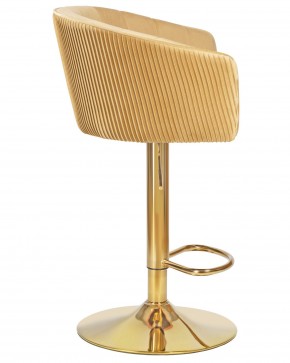 Стул барный DOBRIN DARCY GOLD, песочный велюр (1922-3) в Игриме - igrim.ok-mebel.com | фото 3