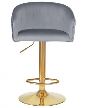 Стул барный DOBRIN DARCY GOLD, серый велюр (1922-19) в Игриме - igrim.ok-mebel.com | фото 6