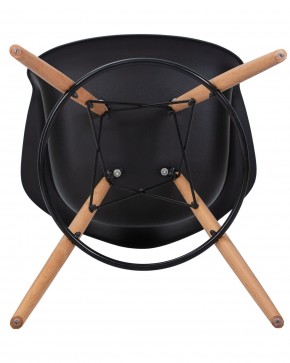 Стул барный DOBRIN DAW BAR, ножки светлый бук, цвет черный в Игриме - igrim.ok-mebel.com | фото 7