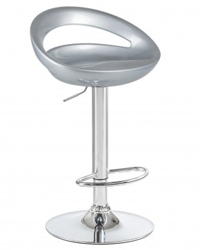 Стул барный DOBRIN DISCO, серебряный в Игриме - igrim.ok-mebel.com | фото