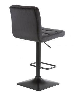 Стул барный DOBRIN DOMINIC, черный велюр (MJ9-101) в Игриме - igrim.ok-mebel.com | фото 4
