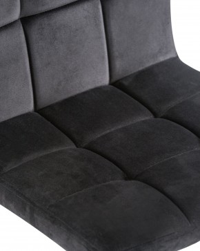 Стул барный DOBRIN DOMINIC, черный велюр (MJ9-101) в Игриме - igrim.ok-mebel.com | фото 7