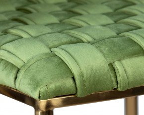 Стул барный DOBRIN EMMA GOLD, зеленый велюр (VF-08) в Игриме - igrim.ok-mebel.com | фото 8