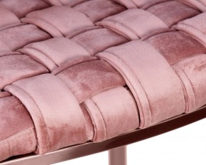 Стул барный DOBRIN EMMA ROSE GOLD, розовый велюр (VF-10) в Игриме - igrim.ok-mebel.com | фото 9