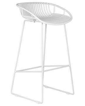 Стул барный DOBRIN FRANK, белый в Игриме - igrim.ok-mebel.com | фото 2