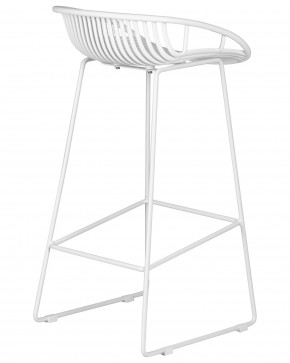 Стул барный DOBRIN FRANK, белый в Игриме - igrim.ok-mebel.com | фото 4