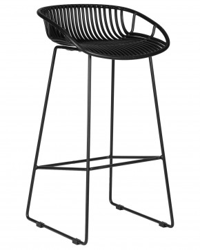 Стул барный DOBRIN FRANK, черный в Игриме - igrim.ok-mebel.com | фото