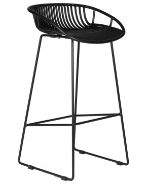 Стул барный DOBRIN FRANK, черный в Игриме - igrim.ok-mebel.com | фото 2