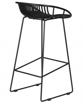 Стул барный DOBRIN FRANK, черный в Игриме - igrim.ok-mebel.com | фото 4