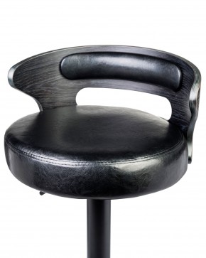 Стул барный DOBRIN FRED BLACK, чёрное дерево, чёрный в Игриме - igrim.ok-mebel.com | фото 6