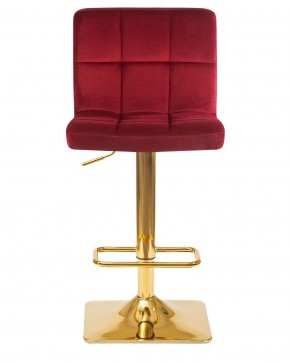 Стул барный DOBRIN GOLDIE, бордовый велюр (MJ9-43) в Игриме - igrim.ok-mebel.com | фото 6