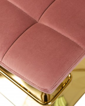 Стул барный DOBRIN GOLDIE, пудрово-розовый велюр (MJ9-32) в Игриме - igrim.ok-mebel.com | фото 9