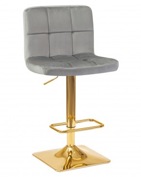 Стул барный DOBRIN GOLDIE, серый велюр (MJ9-75) в Игриме - igrim.ok-mebel.com | фото