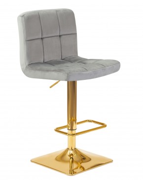 Стул барный DOBRIN GOLDIE, серый велюр (MJ9-75) в Игриме - igrim.ok-mebel.com | фото 2