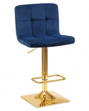 Стул барный DOBRIN GOLDIE, синий велюр (MJ9-117) в Игриме - igrim.ok-mebel.com | фото