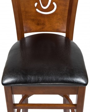 Стул барный DOBRIN JERRY BAR, шоколад, чёрный в Игриме - igrim.ok-mebel.com | фото 6