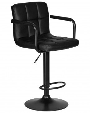 Стул барный DOBRIN KRUGER ARM BLACK, черный в Игриме - igrim.ok-mebel.com | фото 2