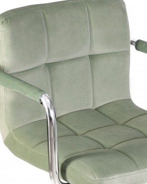 Стул барный DOBRIN KRUGER ARM, мятный велюр (MJ9-87) в Игриме - igrim.ok-mebel.com | фото 7
