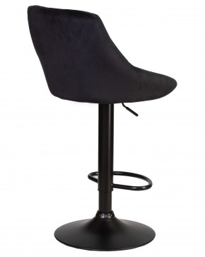 Стул барный DOBRIN LOGAN BLACK, черный велюр (MJ9-101) в Игриме - igrim.ok-mebel.com | фото 4