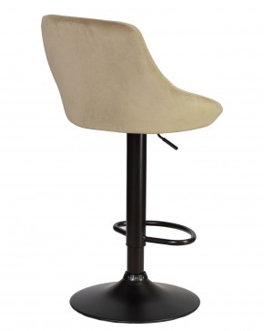 Стул барный DOBRIN LOGAN BLACK, мокко велюр (MJ9-9) в Игриме - igrim.ok-mebel.com | фото 4