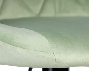 Стул барный DOBRIN LOGAN BLACK, мятный велюр (MJ9-87) в Игриме - igrim.ok-mebel.com | фото 7