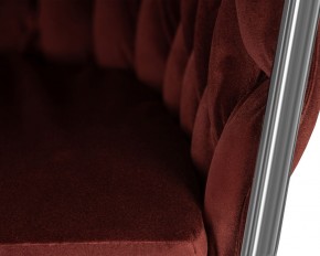 Стул барный DOBRIN MARCEL, винный велюр (MJ9-35) в Игриме - igrim.ok-mebel.com | фото 8