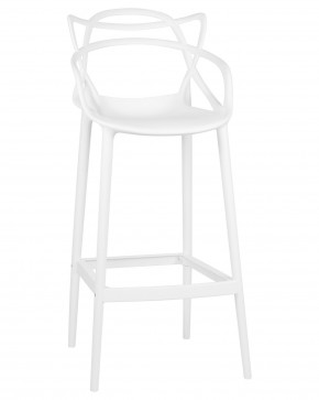 Стул барный DOBRIN MASTERS BAR, белый (W-02) в Игриме - igrim.ok-mebel.com | фото