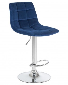 Стул барный DOBRIN TAILOR, синий велюр (MJ9-117) в Игриме - igrim.ok-mebel.com | фото
