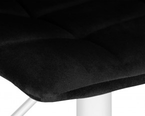 Стул барный DOBRIN TAILOR WHITE, черный велюр (MJ9-101) в Игриме - igrim.ok-mebel.com | фото 7
