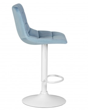 Стул барный DOBRIN TAILOR WHITE, пудрово-голубой велюр (MJ9-74) в Игриме - igrim.ok-mebel.com | фото 3