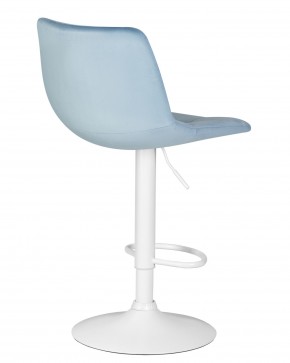 Стул барный DOBRIN TAILOR WHITE, пудрово-голубой велюр (MJ9-74) в Игриме - igrim.ok-mebel.com | фото 4
