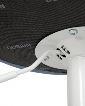 Стул барный DOBRIN TAILOR WHITE, пудрово-голубой велюр (MJ9-74) в Игриме - igrim.ok-mebel.com | фото 7