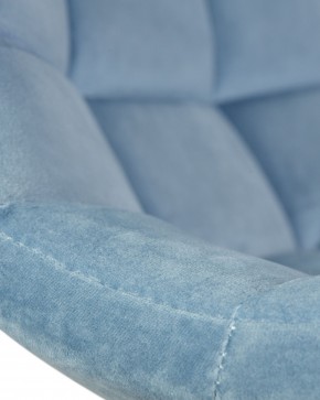 Стул барный DOBRIN TAILOR WHITE, пудрово-голубой велюр (MJ9-74) в Игриме - igrim.ok-mebel.com | фото 8