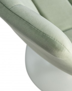 Стул барный DOBRIN TAILOR WHITE, пудрово-мятный велюр (MJ9-87) в Игриме - igrim.ok-mebel.com | фото 8