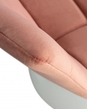 Стул барный DOBRIN TAILOR WHITE, пудрово-розовый велюр (MJ9-32) в Игриме - igrim.ok-mebel.com | фото 7