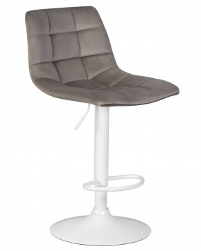 Стул барный DOBRIN TAILOR WHITE, серый велюр (MJ9-75) в Игриме - igrim.ok-mebel.com | фото 2