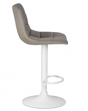 Стул барный DOBRIN TAILOR WHITE, серый велюр (MJ9-75) в Игриме - igrim.ok-mebel.com | фото 3